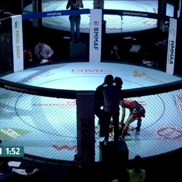 Yernaz Mussabek put his opponent to sleep with this amazing Gogoplata