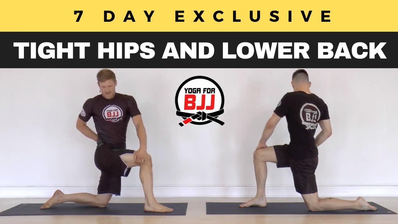 Yoga for Tight Hips and Lower Back Yoga for BJJ jitseasy