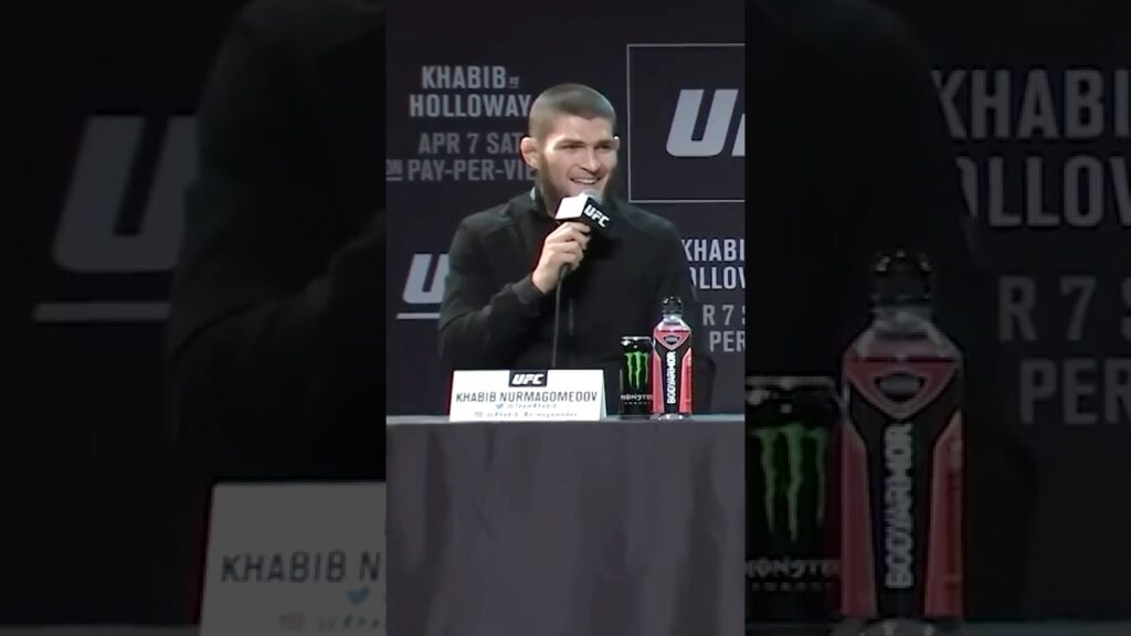 You fight for money! I fight for legacy! 😡 #khabibnurmagomedov