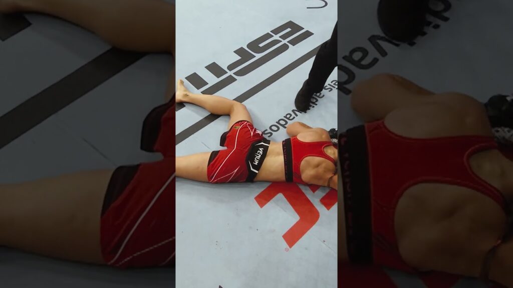 Zhang Weili putting Joanna to SLEEP 💤 #ufc312