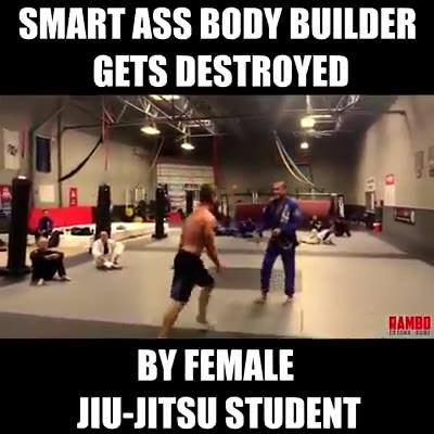 bodybuilder humbled by jiu jitsu