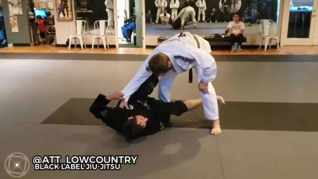 one Reverse De La Rive sweep with a high level explanation to finish. What do yo...