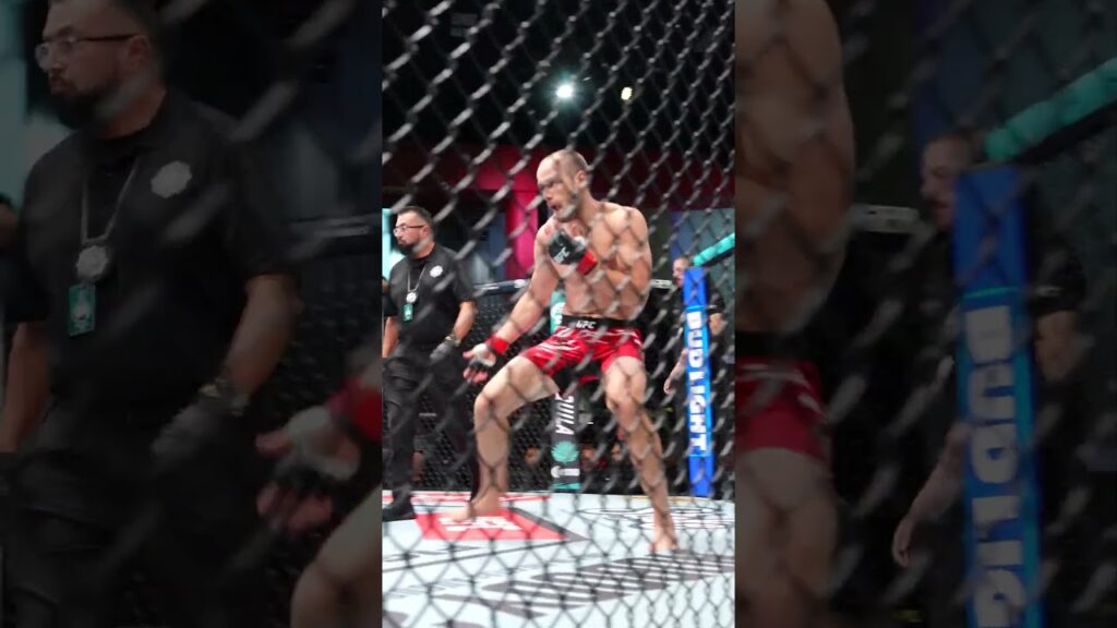 one and DONE 😤 #ufcvegas109