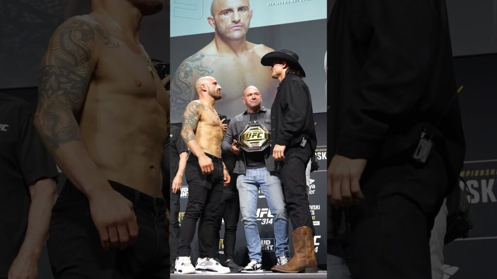 sheeesh UFC 314 is about to be good 🔥 #UFC314