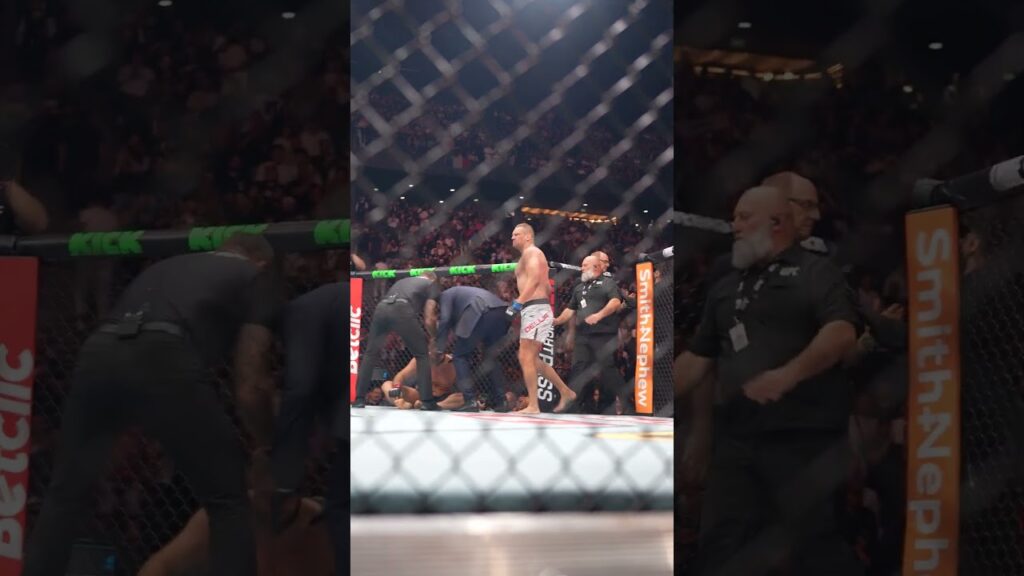 talk about POWER PUNCHES ☠️ #ufcparis