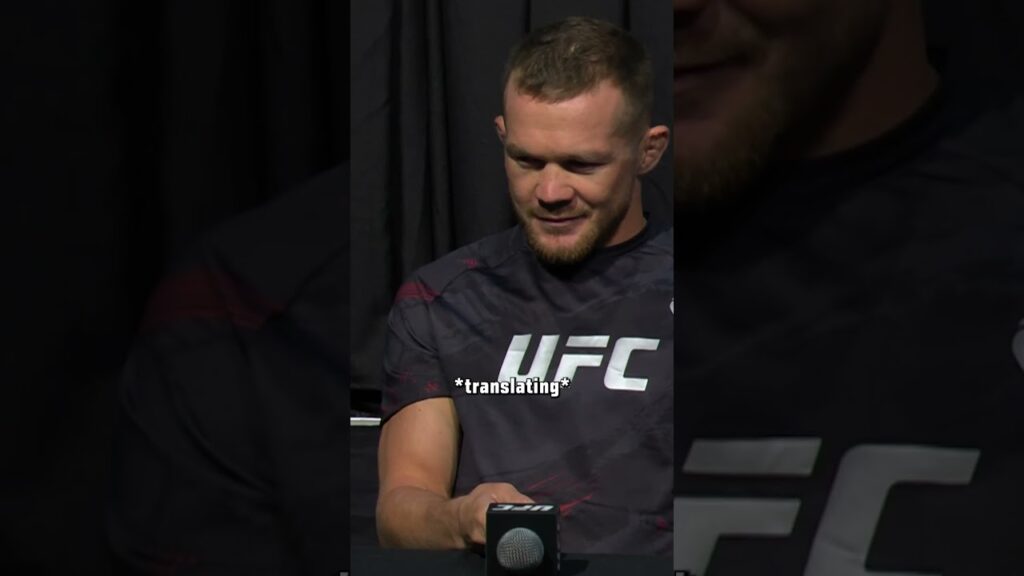 the TRASH TALKER met his match 😳 #ufcshorts