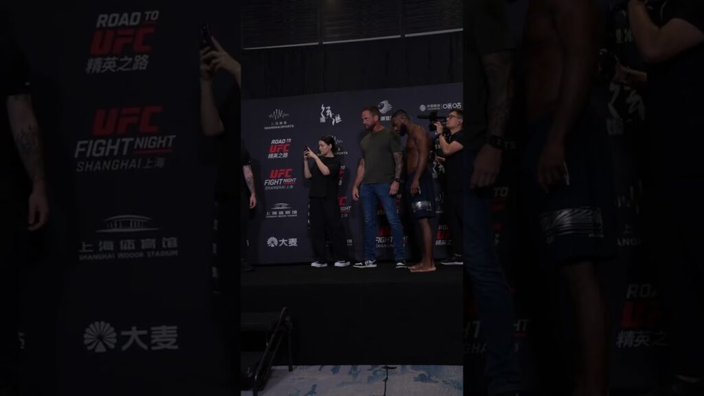 the co-main is NOW a catchweight bout at 153 lbs 🚨 #ufcshanghai