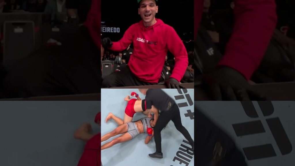 the reactions to this CRAZY KO were perfect π₯ #ufcshanghai