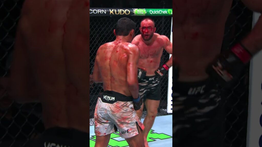 these last 30 seconds were CRAZY π€’ #ufcvegas108