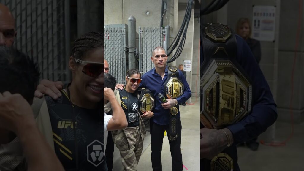 your UFC 307 champs π€ #UFC307